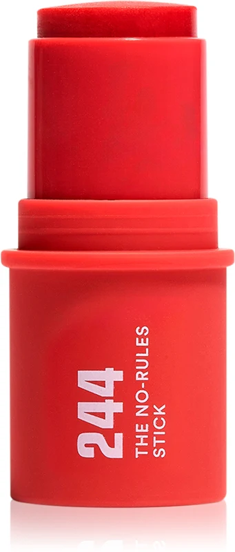 3INA The No-Rules Stick multifunctional pencil for eyes, lips and face color 244 - Red 3,5 g