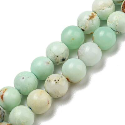 Natural Green Opal Beads Strands