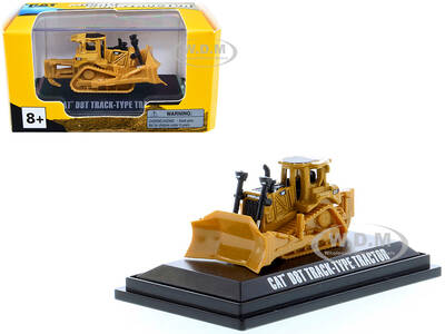 CAT Caterpillar D8T Track-Type Tractor Yellow Micro-Constructor Series Diecast Model by Diecast Masters