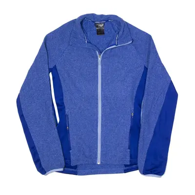 ADIDAS Outdoor Sport Fleece Jacket Blue Womens UK 14