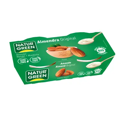 Organic Almonds Naturgreen 2 X 125g