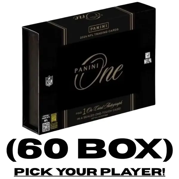 (60 Box)- 2024 Panini One NFL Hobby Box 60- Pick Your Player Break!