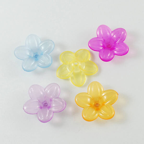 Transparent Acrylic Beads