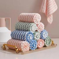 10 Counts Microfiber Cleaning Cloth, Super Soft Absorbent Dish Towels Rags Cloths for Washing Dishes and Kitchen Drying Clean...