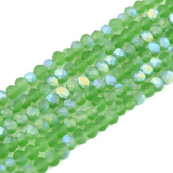 Transparent Glass Beads Strands