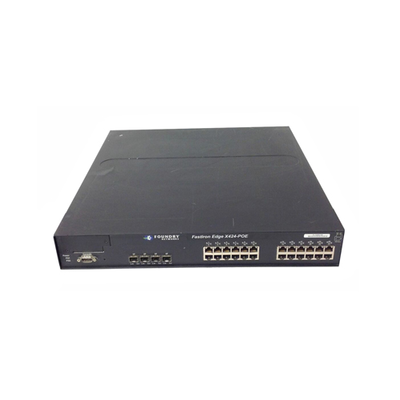 Brocade FESX424-POE | FastIron 20 x Ports 1000Base-T PoE + 4 x Ports 1000Base-T + 4 x Ports SFP 1.5U Rack-mountable Layer 3 M...