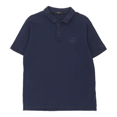 Gianfranco Ferre Polo Shirt - Large Blue Cotton
