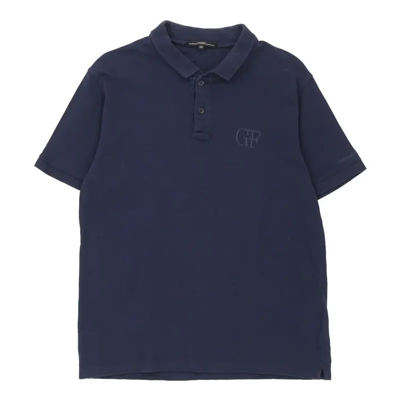 Gianfranco Ferre Polo Shirt - Large Blue Cotton