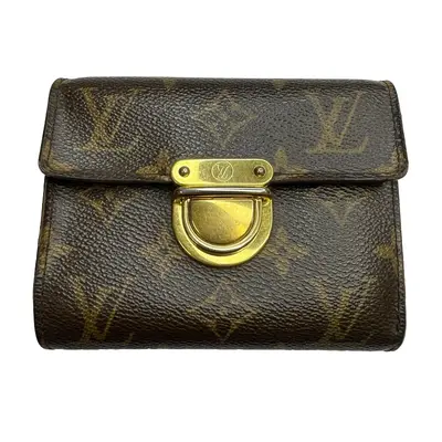 Pre-owned Louis Vuitton Canvas small leather goods Monogram Koala Compact Trifold Wallet Pre Owned