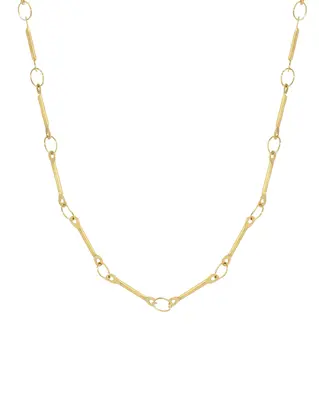 Barra Necklace | Metal Color: Silver