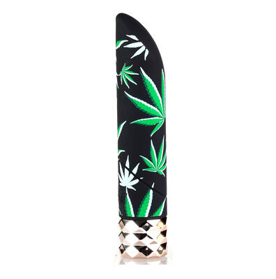 Jane 420 Series Crystal Gems USB Rechargeable 25-Function Bullet