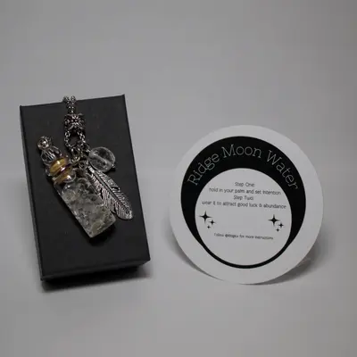 2.0 Quartz Moon Water Necklace