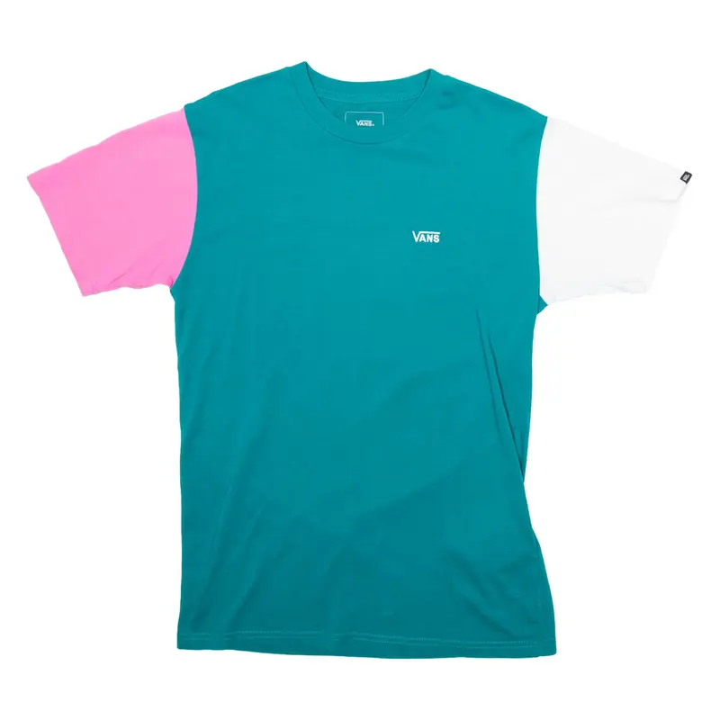 VANS Mens T-Shirt Green S