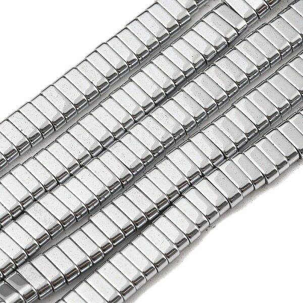 Electroplated Non-magnetic Synthetic Hematite Beads Strands