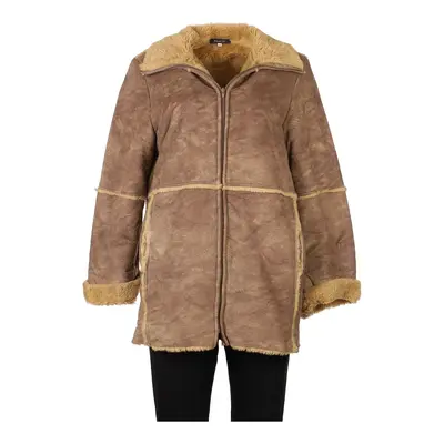 Matisse Suede Jacket - Medium Brown Polyester