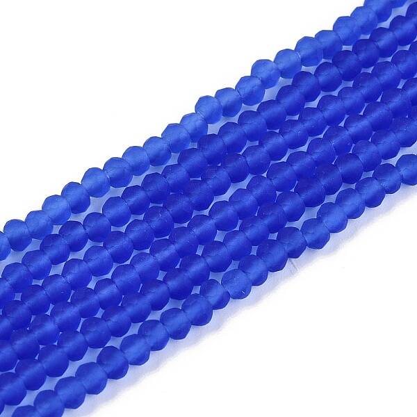 Transparent Glass Beads Strands