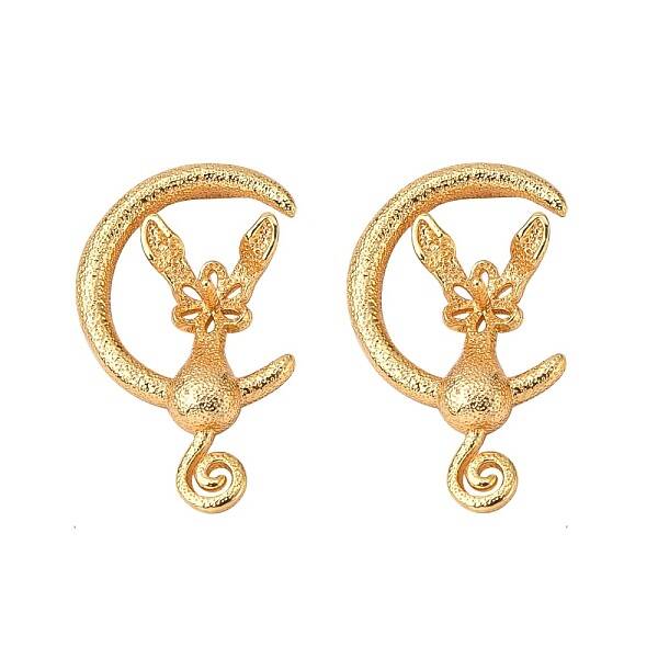 Brass Screw Eye Peg Bails Pendants