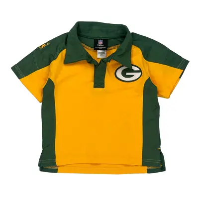Age 4 Green Bay Packers N.F.L. Team Apparel Football Polo Shirt - 2XS Green Polyester