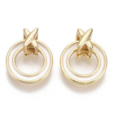Brass Enamel Charms