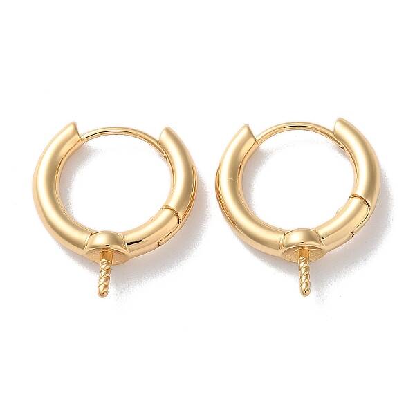 Brass Hoop Earrings Findings