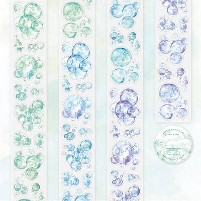 Color Bubble Series PET Decorative Stickers