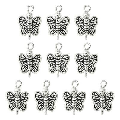 Tibetan Style Alloy Connector Charms
