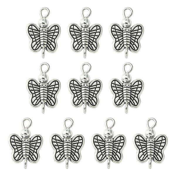 Tibetan Style Alloy Connector Charms