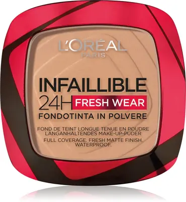 L'Oréal Infallible 24H Fresh Wear - Powder Foundation 220 - Sand