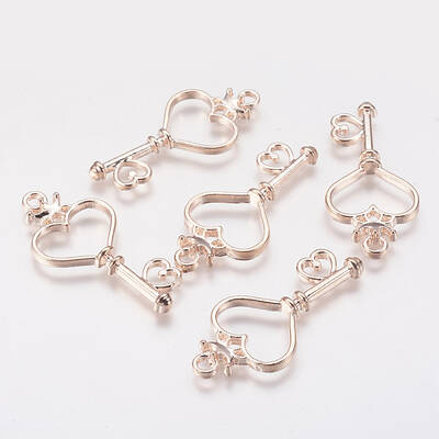 Alloy Open Back Bezel Pendants
