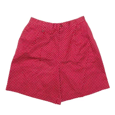 LIZ CLAIBORNE Skort Casual Shorts Red Loose Polka Dot Womens XXS W26