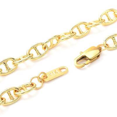 Brass Mariner Link Chains Necklaces