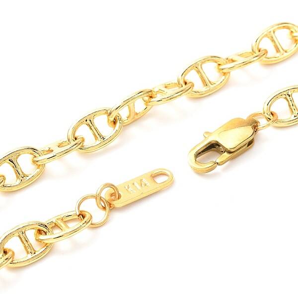 Brass Mariner Link Chains Necklaces