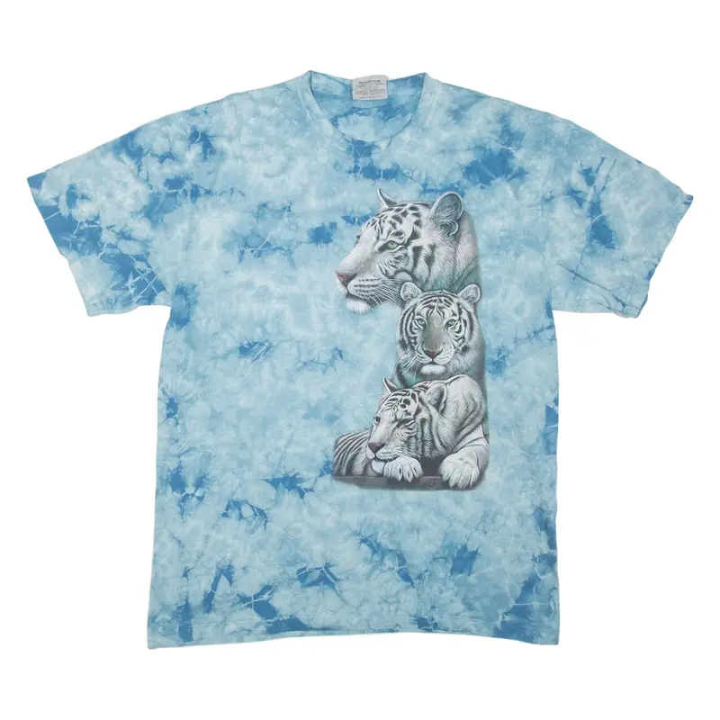 ROCK NATURE Mens T-Shirt Blue XL