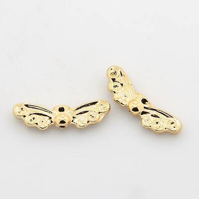 Nickel Free & Lead Free Light Gold Tone Alloy Beads