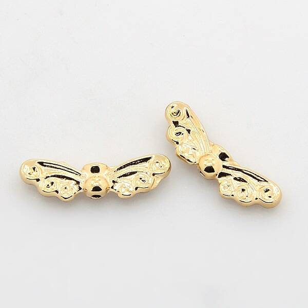 Nickel Free & Lead Free Light Gold Tone Alloy Beads