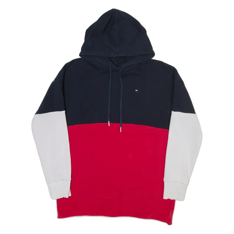 TOMMY HILFIGER Mens Red Hoodie XS