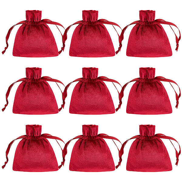 10Pcs Velvet Storage Bags