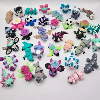 Mini Mystery OR Live Pick Pack of articulating prints