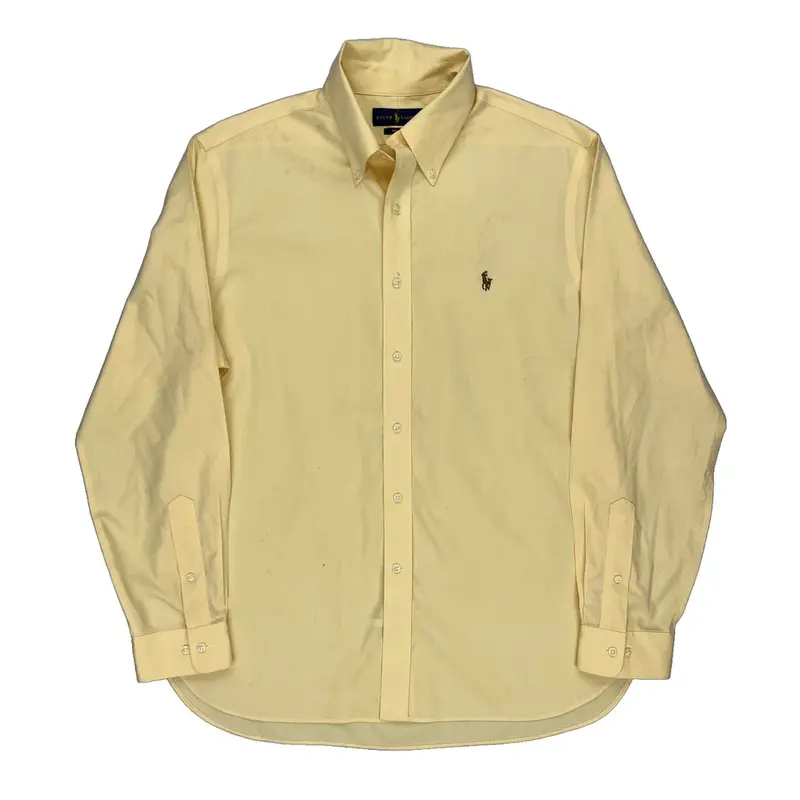 Ralph Lauren Shirt - Large Yellow Cotton