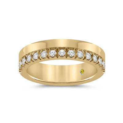 Zephyr Lab Grown Diamond Ring | 14K Yellow Gold 1/3 CT. TW.