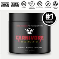 Carnivore Electrolytes: Premium Hydration Powder Drink for Meat Based Diet - Pure Electrolyte Support, Zero Carb, Keto Friend...