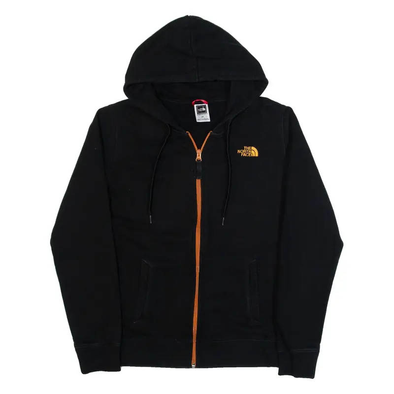 THE NORTH FACE Womens Black Hoodie Full Zip S