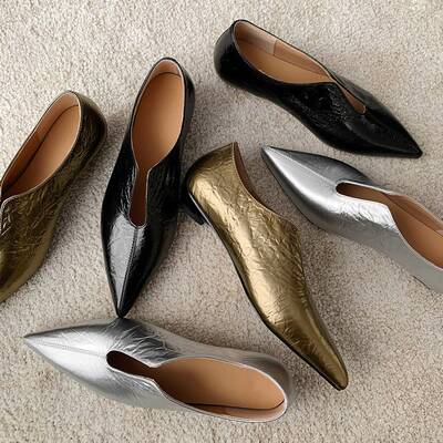 CHIKO Adalynn Pointy Toe Block Heels Pumps Shoes