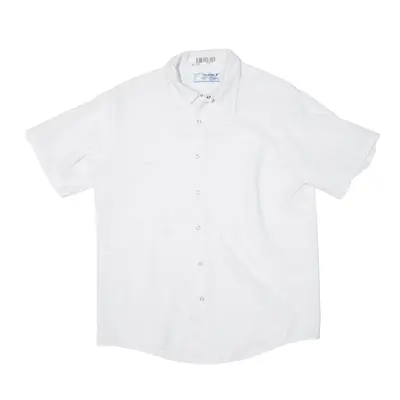 ARAMARK Worker Shirt White Short Sleeve Mens L