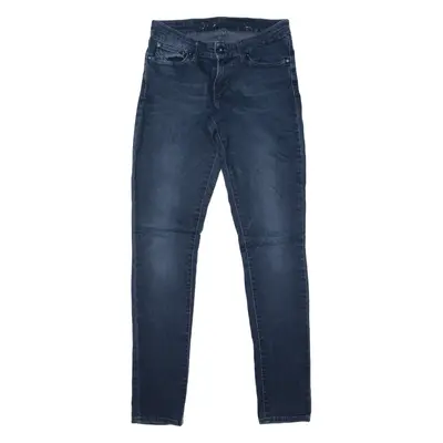 LEVI'S Jeans Blue Denim Slim Skinny Stone Wash Womens W26 L32