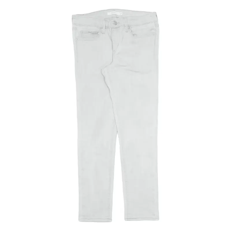 LEVI'S 711 Jeans Grey Denim Regular Skinny Womens W27 L25