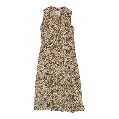 Cheap & Chic Moschino Maxi Dress - Medium Brown Cotton | Size: medium