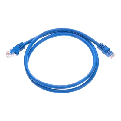 2114 Monoprice Cat6 Ethernet Patch Cable Snagless RJ45 Stranded 550MHz UTP Pure Bare Copper Wire 24AWG 3ft Blue