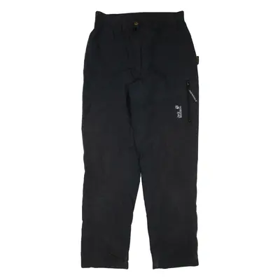 JACK WOLFSKIN Outdoor Womens Trousers Black Regular Straight W28 L32