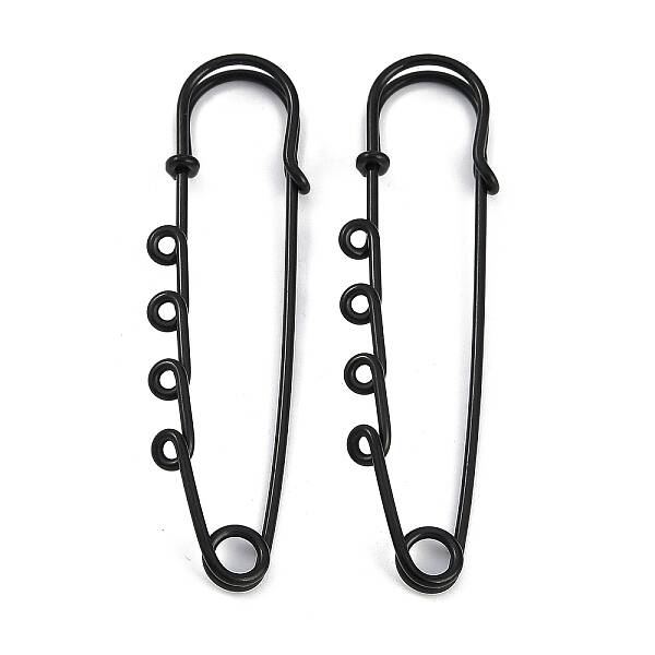 Ion Plating(IP) 304 Stainless Steel Safety Pins Brooch Findings